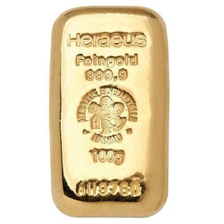 HERAEUS Gold Bar - 100g