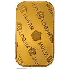 100g Logam Mulia Gold Bullion Bars